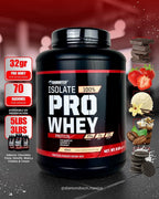 DiamondTech Proteína isolate pro whey 5lbs FRESA