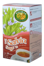 GREENSIDE MALABAR | Té de Salvia Natural | Caja con 30 Bolsitas de 1 g | Infusión Herbal para el Bienestar Digestivo y Antioxidante