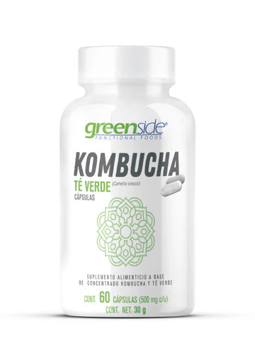 Greenside Kombucha Té Verde 500mg 60 Caps Sfn