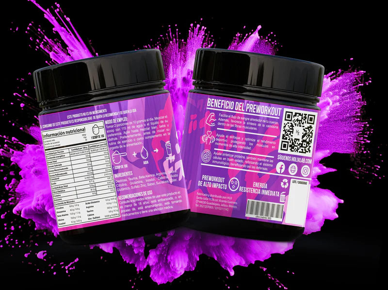 HOLIX LAB ULTRA EGO 30 SERVICIOS SABOR UVA