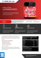 HOLIX LAB - ULTRA INSTINTO 30 SERVICIOS SABOR FRUTOS ROJOS…
