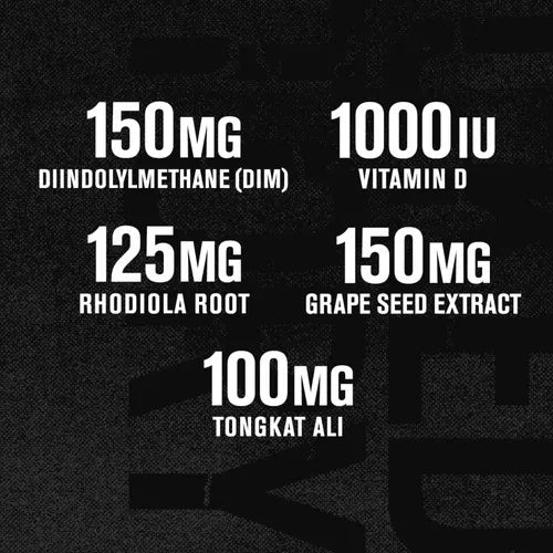 Jacked Factory Andro Surge | 60 cápsulas vegetales | metabolismo de estrógenos y soporte hormonal
