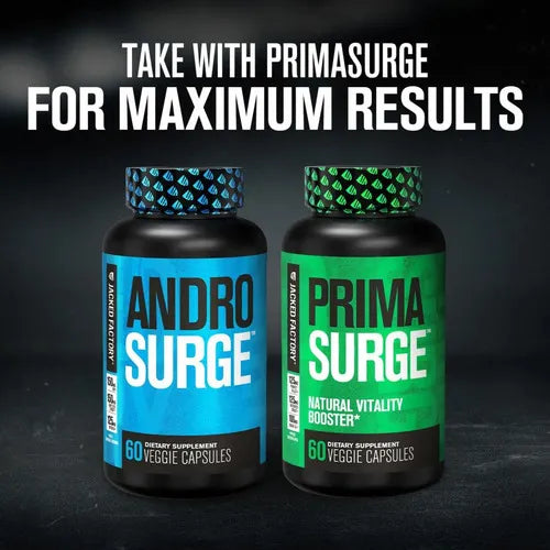 Jacked Factory Andro Surge | 60 cápsulas vegetales | metabolismo de estrógenos y soporte hormonal