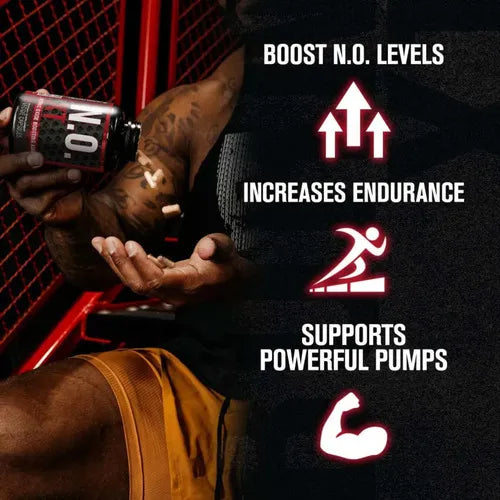 Jacked Factory N.O. XT | 90 Cápsulas Vegetales | Óxido Nítrico | Rendimiento y Resistencia Muscular | Suplemento Alimenticio