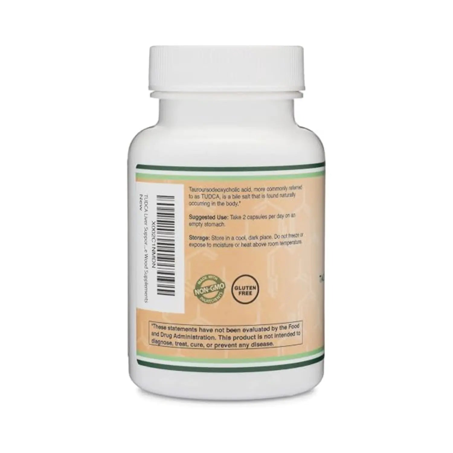 Double Wood Acido Tauroursedeoxycholic Tudca 500mg 60caps Sfn
