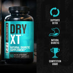 Jacked Factory Dry XT | 120 Cápsulas Vegetales | Equilibrio de Líquidos | Definición Muscular y Bienestar Físico | Suplemento Alimenticio