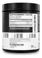 Jacked Factory BCAA | 30 servicios | Fruit Punch | Aminoácidos de cadena ramificada | Suplemento alimenticio