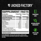 Jacked Factory NitroSurge | 30 Porciones | Sabor Sour Peach Rings | Energía, Fuerza y Concentración | Pre Entrenamiento | Suplemento Alimenticio