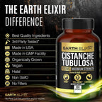 Earth elixir Cistanche Tubulosa 180 Capsulas Rendimiento Fisico