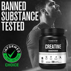 Jacked Factory Creatina Monohidratada | 1000 g | Fuerza y Rendimiento Muscular | Recuperación y Potencia Física | Suplemento Alimenticio