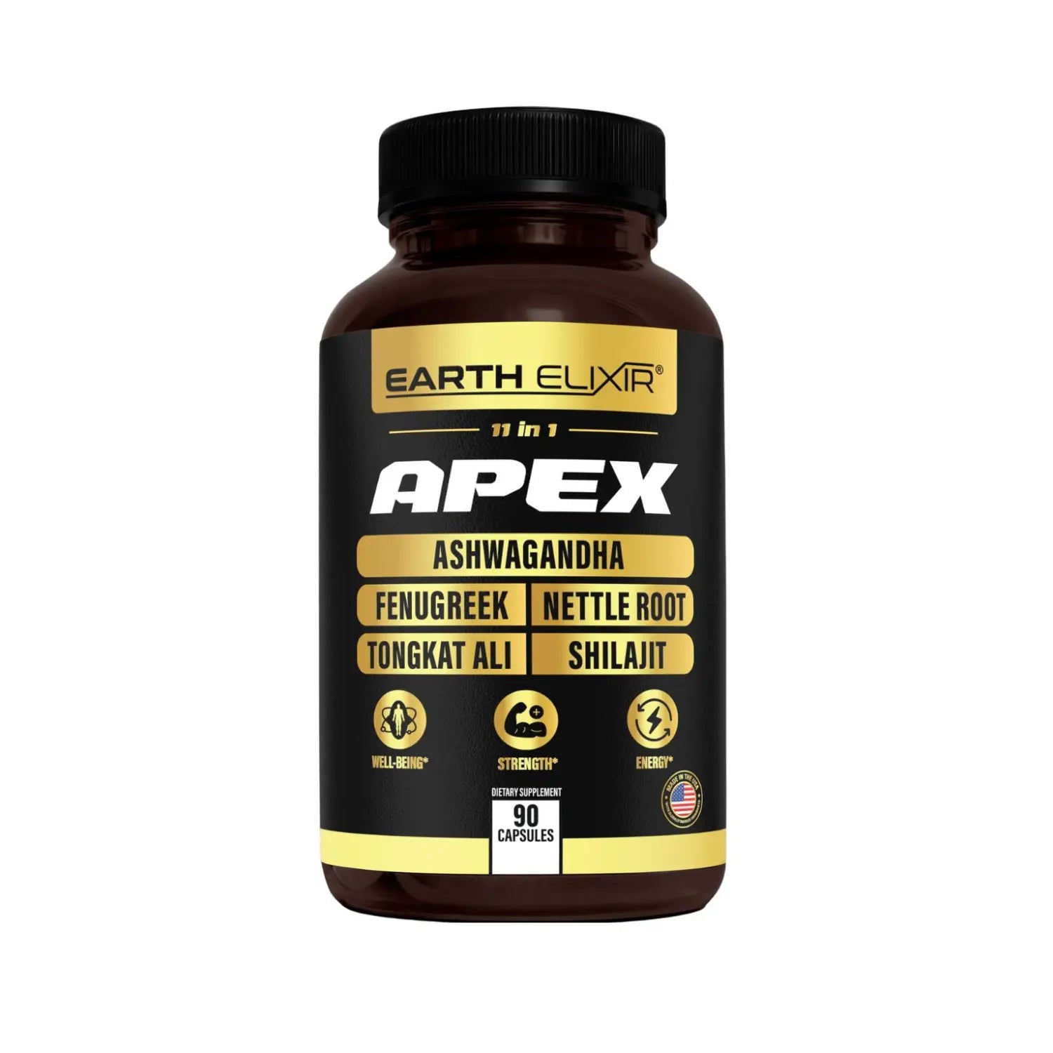 Earth elixir Apex ashwagandha 90 caps