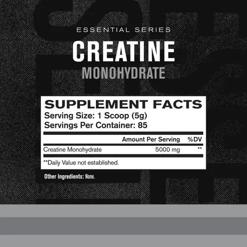 Jacked Factory Creatine Monohydrate Powder | 85 servicios | Sin sabor | 5000 mg de creatina | Suplemento alimenticio