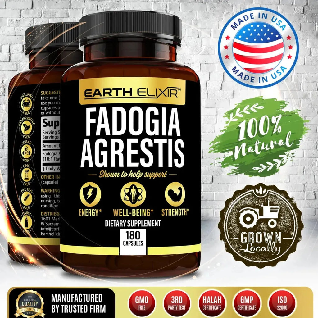 Earth elixir Fadogia agrestis 180 caps