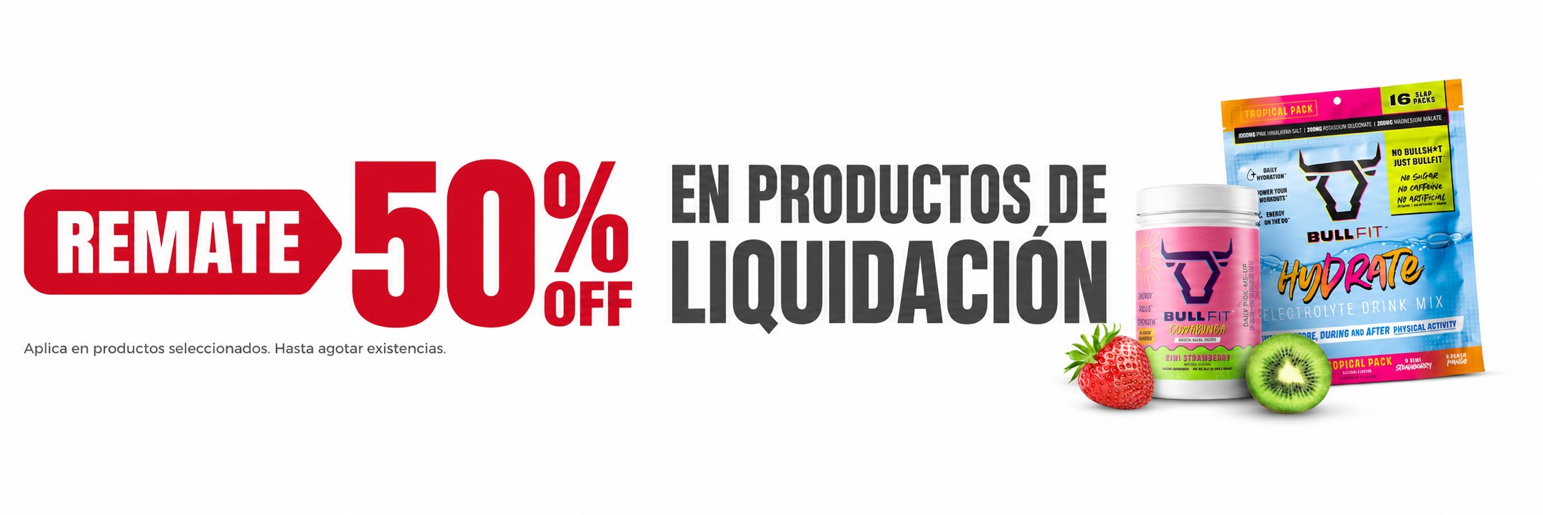 Remate 50% OFF en productos de liquidación