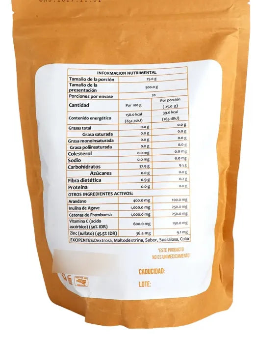 HOLIX LAB BEBIOX FRUTOS ROJOS 500 GR