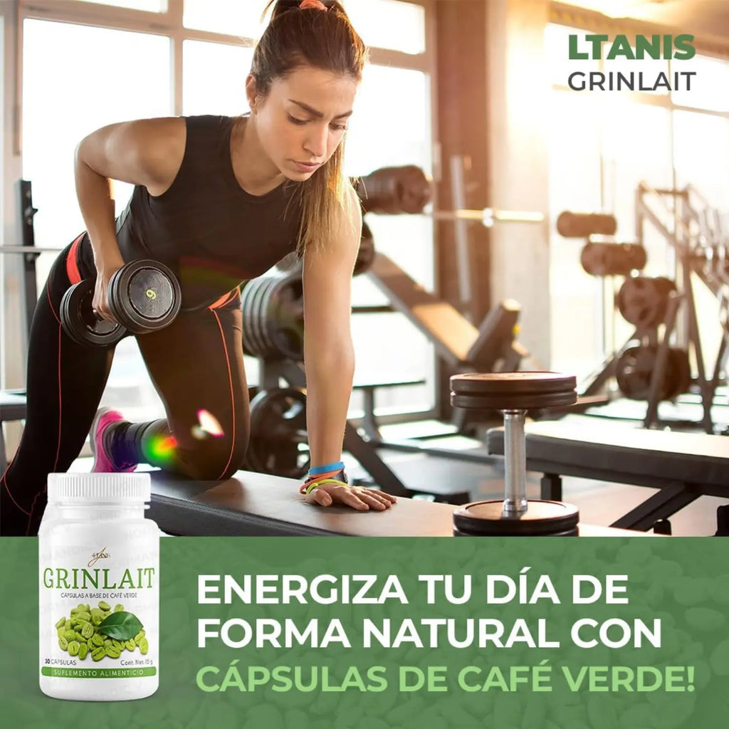 Supervits Café Verde Grinlait Ltanis Extracto Grano Original 30 capsulas