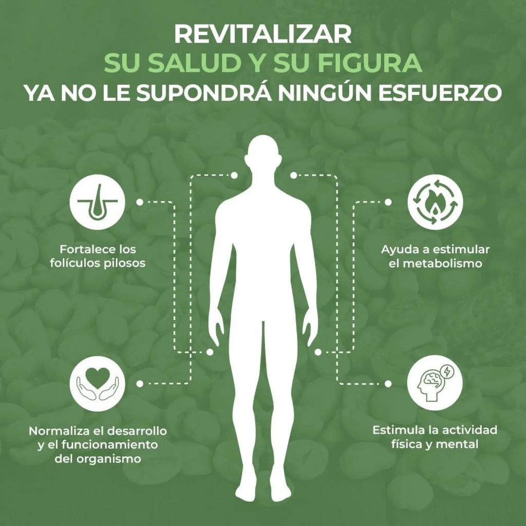 Supervits Café Verde Grinlait Ltanis Extracto Grano Original 30 capsulas