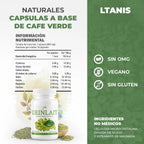 Supervits Café Verde Grinlait Ltanis Extracto Grano Original 30 capsulas