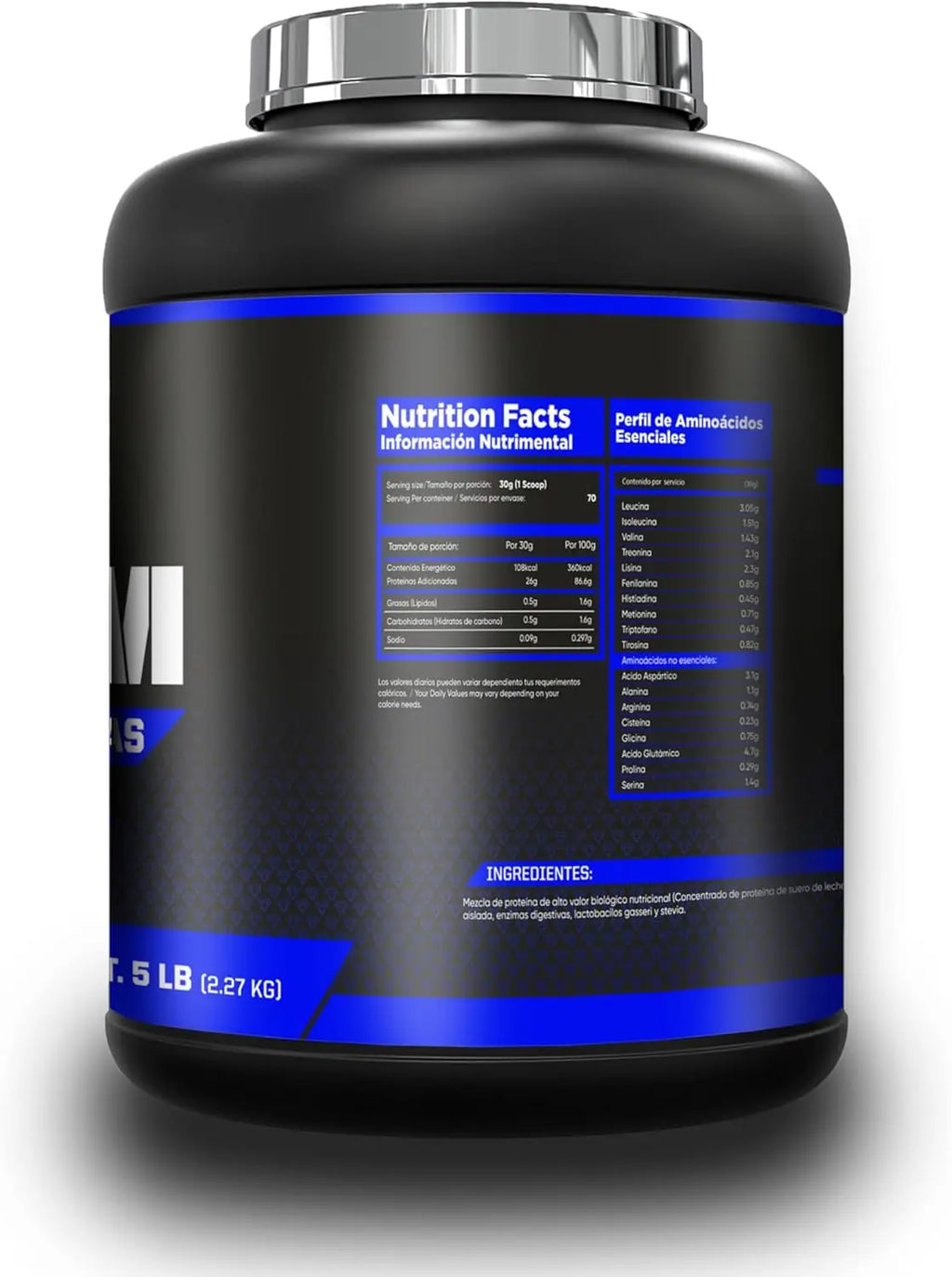 DiamondTech Proteína Premium con lactobacilos 5lb sfn chocolate