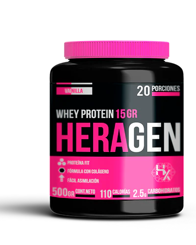 HOLIX LAB WHEY PROTEIN HERAGEN PROTEINA + COLAGENO 500GR VAINILLA