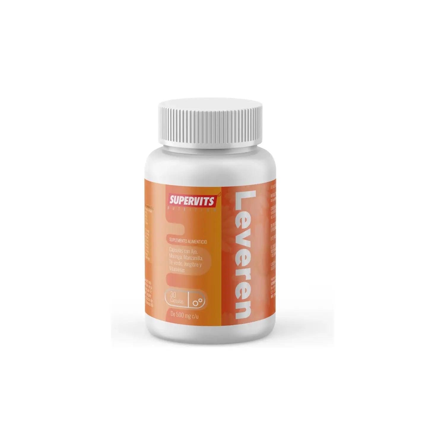SUPERVITS LEVEREN LIMPIEZA DE HIGADO 30 CAPSULAS DE 500 G