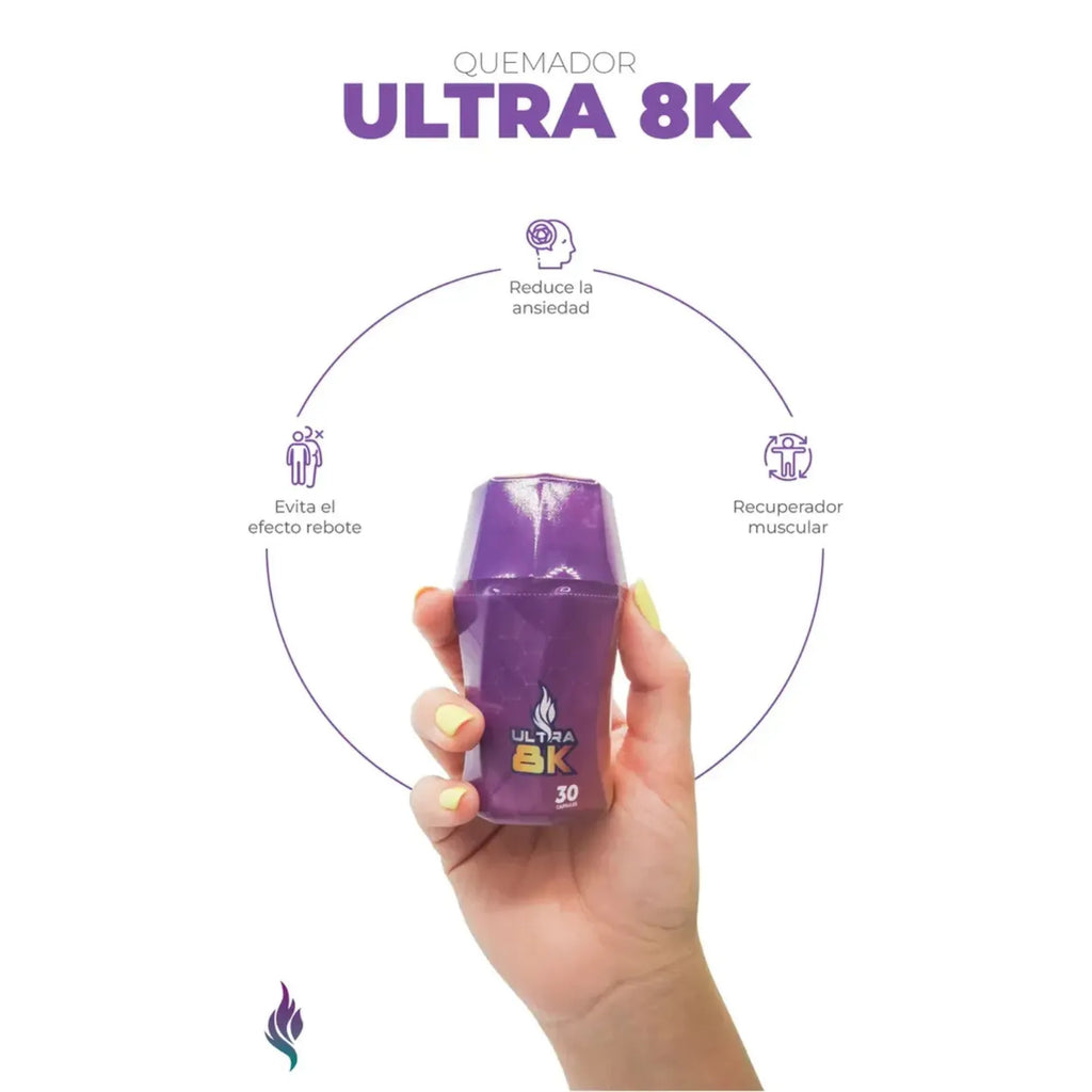 Lipoblue ultra 8 k termogénico 30 caps