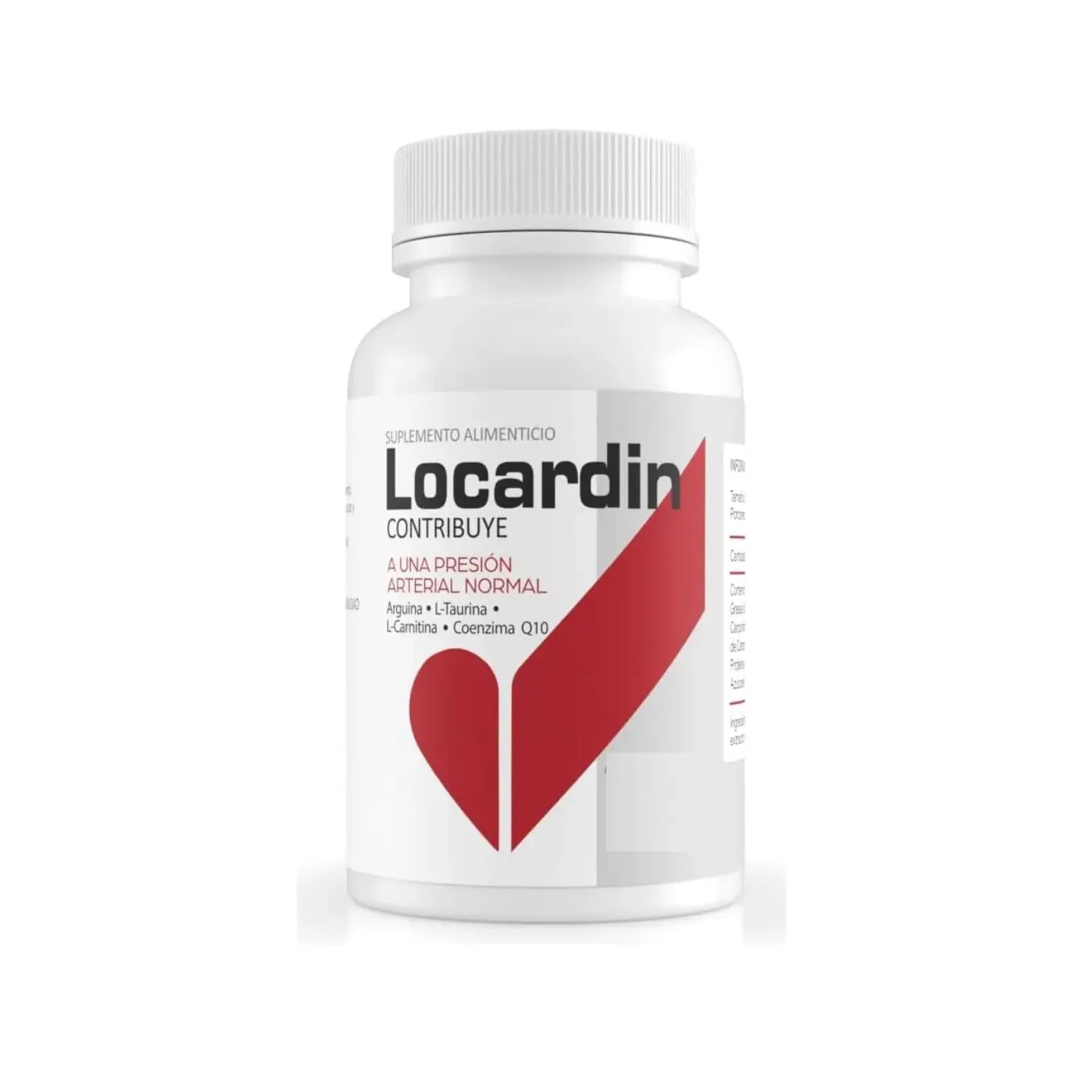 Suplemento Alimenticio Locardin Ayuda Mandener La Presión Arterial 20 Capsulas