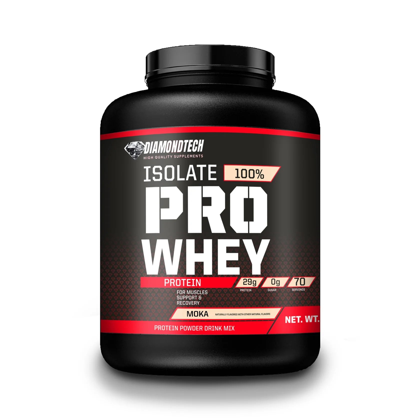 DiamondTech Proteína isolate pro whey 5lbs sfn MOKA