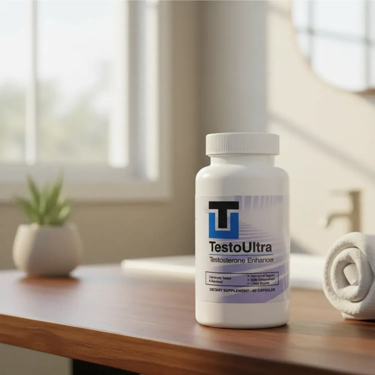 Suplemento TestoUltra Con Saw Palmetto 60 Capsulas